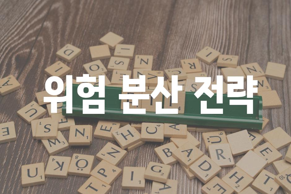  위험 분산 전략