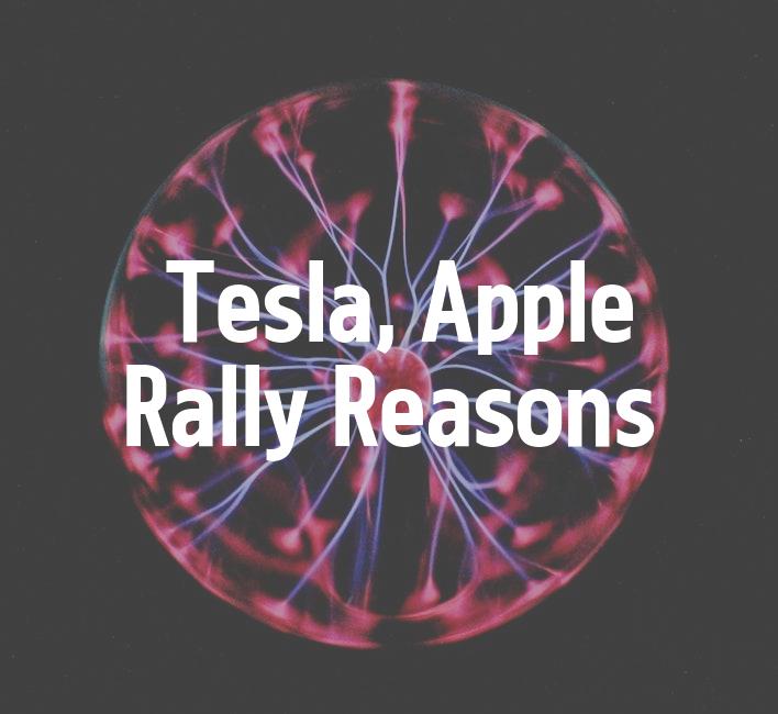  Tesla, Apple Rally Reasons