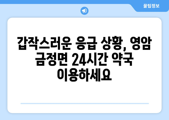 전라남도 영암군 금정면 24시간 토요일 일요일 휴일 공휴일 야간 약국