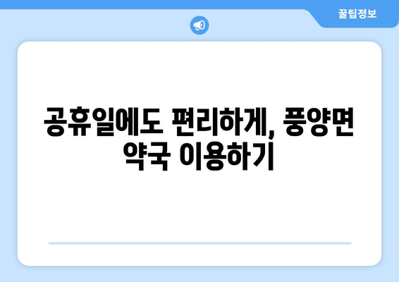 경상북도 예천군 풍양면 24시간 토요일 일요일 휴일 공휴일 야간 약국