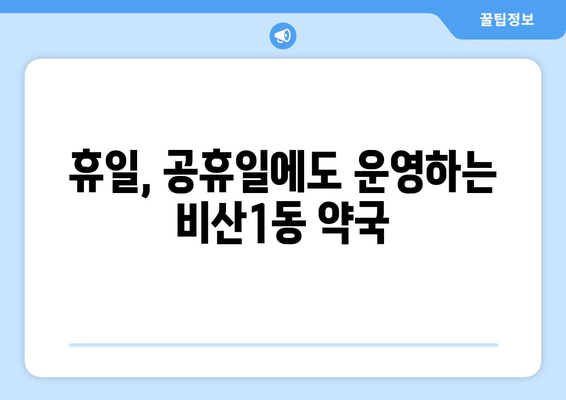 대구시 서구 비산1동 24시간 토요일 일요일 휴일 공휴일 야간 약국