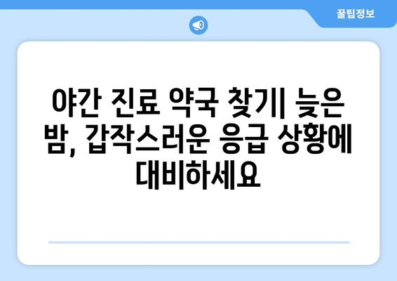 전라남도 완도군 금당면 24시간 토요일 일요일 휴일 공휴일 야간 약국