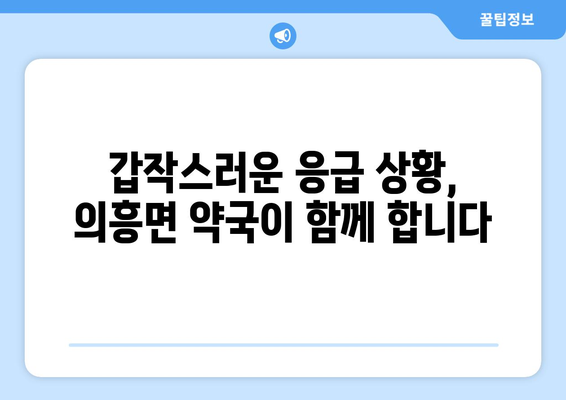 경상북도 군위군 의흥면 24시간 토요일 일요일 휴일 공휴일 야간 약국